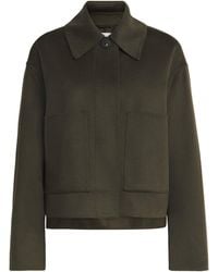 JOSEPH - Wool-Silk Cropped Kalaa Jacket - Lyst