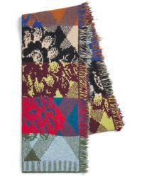Dries Van Noten - Wool-Blend Patchwork Scarf - Lyst