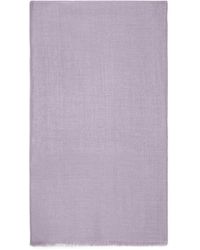 Brunello Cucinelli - Cashmere-Silk-Blend Scarf - Lyst