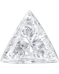 Maria Tash - Invisible-Set Diamond Triangle Single Stud Earring - Lyst