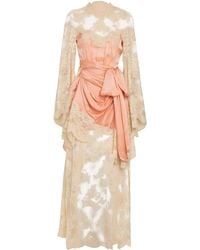 Zimmermann - Silk-Lace Hypnotic Mini Dress - Lyst