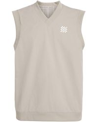 Manors - Reversible Logo Vest - Lyst