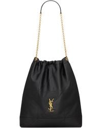 Saint Laurent - Large Leather Jamie Pochon Shoulder Bag - Lyst