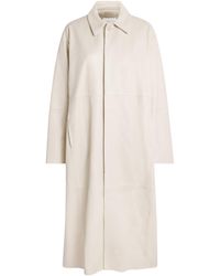 Lauren Manoogian - Nappa Leather Car Coat - Lyst