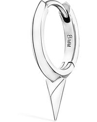 Maria Tash - Faceted Single Short Spike Hoop Earring - Lyst