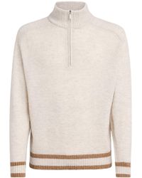 CHE - Wool-Blend Quarter-Zip Cillian Sweater - Lyst