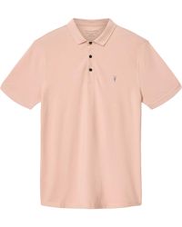 AllSaints - Organic Cotton Reform Polo Shirt - Lyst
