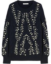 Marina Rinaldi - Virgin Wool-Blend Sweater - Lyst