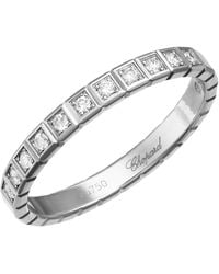 Chopard - And Diamond Ice Cube Ring - Lyst