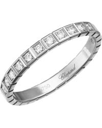 Chopard - And Diamond Ice Cube Ring - Lyst
