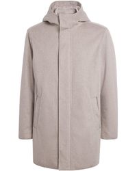 Agnona - Cashmere-Silk Stormlight Parka - Lyst