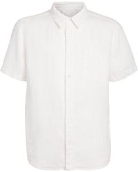 Citizens of Humanity - Linen Short-Sleeve Cairo Shirt - Lyst