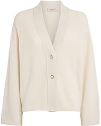 Agnona - Cashmere-Blend V-Neck Cardigan - Lyst