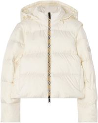 Burberry - Detachable-Sleeve Puffer Jacket - Lyst
