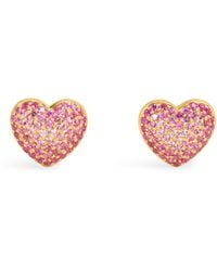 Emily P. Wheeler - And Sapphire Heart Lucy Stud Earrings - Lyst