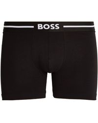 BOSS - Logo Boxer Briefs (pack Of 3) - Lyst