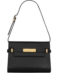 Saint Laurent - Small Manhattan Shoulder Bag - Lyst