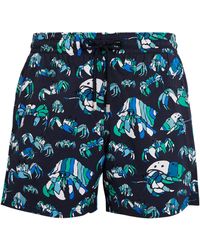 Vilebrequin - Hermit Crab Print Moorise Swim Shorts - Lyst