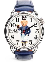 Polo Ralph Lauren - Stainless Steel Riviera Polo Bear Watch - Lyst