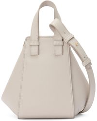 Loewe - Leather Hammock Top-Handle Bag - Lyst