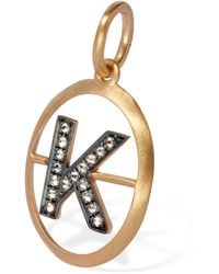 Annoushka - And Diamond Initial K Pendant - Lyst