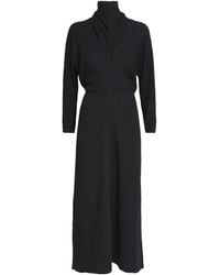 TOTEME - Slouch-Waist Midi Dress - Lyst