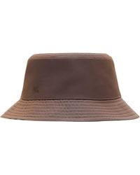 Burberry - Cotton Reversible Bucket Hat - Lyst