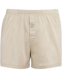 Hanro - Cotton Sporty Boxer Shorts - Lyst