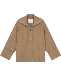 Aeron - Collared Baker Sweater - Lyst