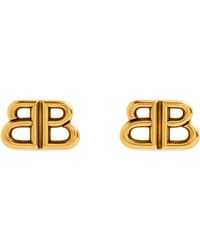 Balenciaga - Monaco Bb Stud Earrings - Lyst