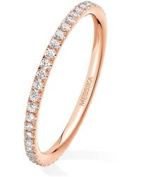 Messika - Gatsby Pavé Wedding Ring - Lyst