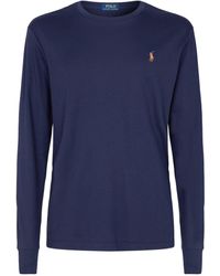 Polo Ralph Lauren - Pima Cotton Long-sleeved T-shirt - Lyst