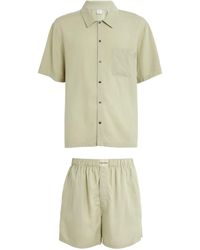 Calvin Klein - Pyjama Shirt And Shorts Set - Lyst