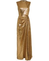 Edeline Lee - Sequin-embellished Nymph Maxi Dress - Lyst