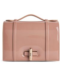 Malone Souliers - Small Patent Leather May Top-Handle Bag - Lyst