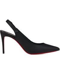 Christian Louboutin - Sporty Kate Leather Slingback Pumps 85 - Lyst