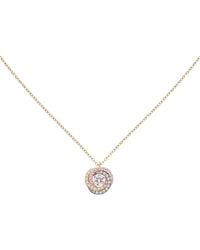 Cartier - Mixed And Diamond Trinity Necklace - Lyst