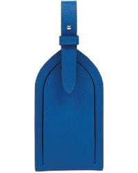 Smythson - Panama Leather Luggage Tag - Lyst