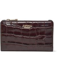 Aspinal of London - Small Leather Mayfair Purse - Lyst