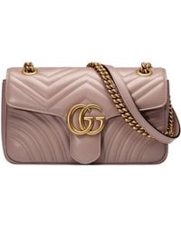 Gucci - GG Marmont Matelassé Shoulder Bag - Lyst