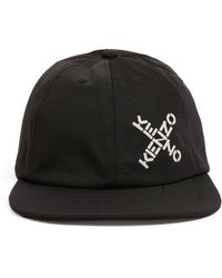 KENZO Sport 'little X' Baseball Cap in Black for Men | Lyst