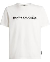 Moose Knuckles - Cotton Conway Logo T-Shirt - Lyst