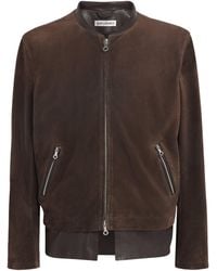 Our Legacy - Suede Drift Jacket - Lyst