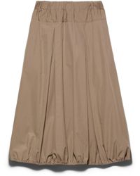 MAX&Co. - Cotton Midi Skirt - Lyst