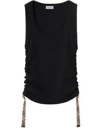 Burberry - Ruched Top - Lyst