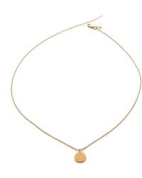 Monica Vinader - Vermeil Mv Siren Muse Pendant Necklace - Lyst