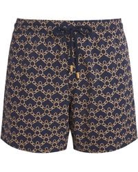 Vilebrequin - Turtle Print Moorise Swim Shorts - Lyst