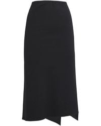 Nadine Mos - Jersey Midi Slip Skirt - Lyst