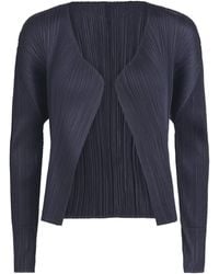Pleats Please Issey Miyake - New Colorful Basics Cardigan - Lyst