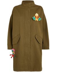MAX&Co. - Souvenirs Of Life Embroidered Parka - Lyst